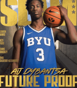 AJ-Dybantsa-BYU-Cougars-FC-RC-GOLD-METAL-SLAM-259-Magazine-BTTN-400-wow--e1784087111322